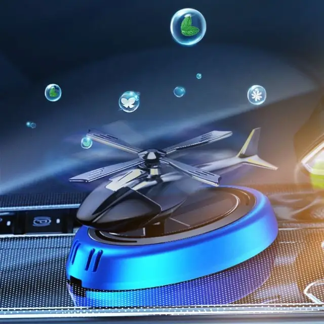 Solar Aircraft Car Decoration Ornaments Car Interior Accessories Desktop Ornament Gift For Woman, Man, Car Enthusiast 4