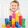 100 PCs Puzzle Early Education Creative Square Particle Arithmetic 2cm Mosaic Connecting Building Blocks Puzzle Toys 4