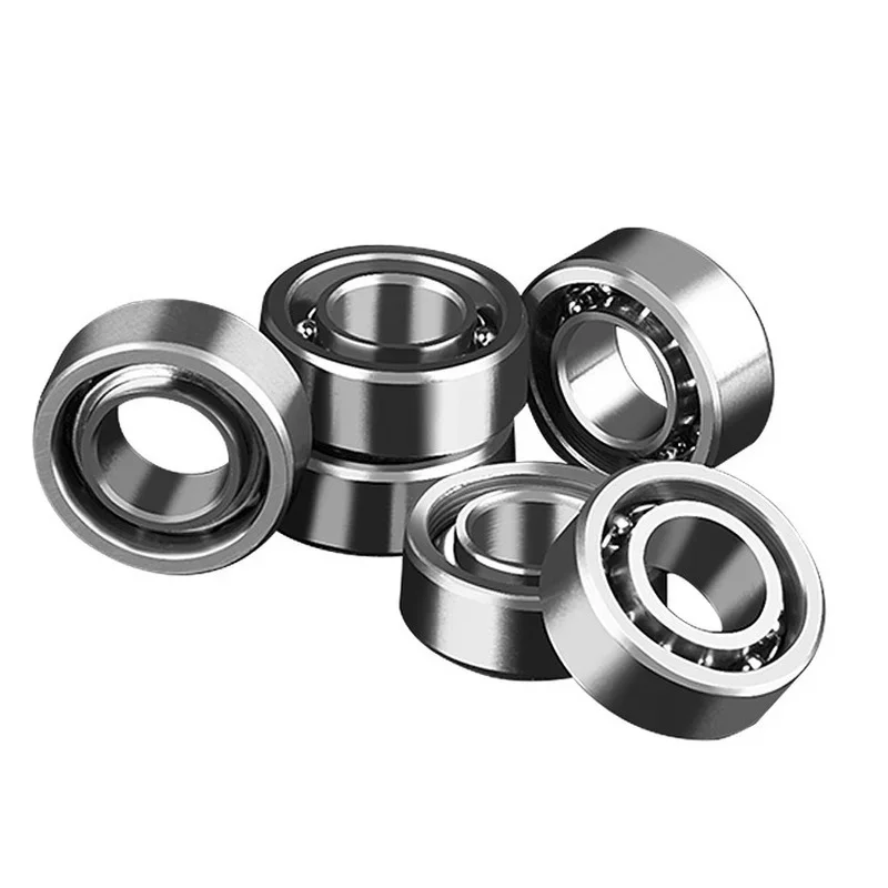 5pcs Stainless Steel R188 Mute Bearing for Fidget Spinner Fingertip Gyro Inline Roller Wheel Bearing Fidget Toys Fidget Spinner Fidget Toy Fingertip Stress Relief Toy Fingertip Decompression Toy Decompression Tool Toy Finger Gyro Toy