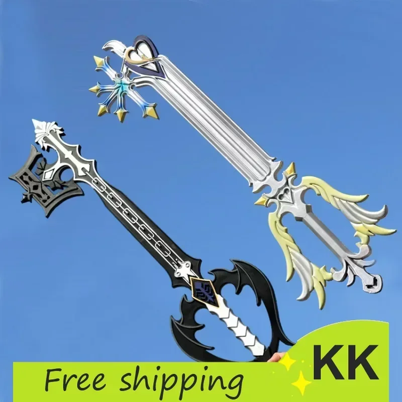 

88cm Kingdom Hearts Weapon Sora Riku Keyblade PU Sword Collection Samurai Sword Weapon Model for Cosplay for Children Gift Toys