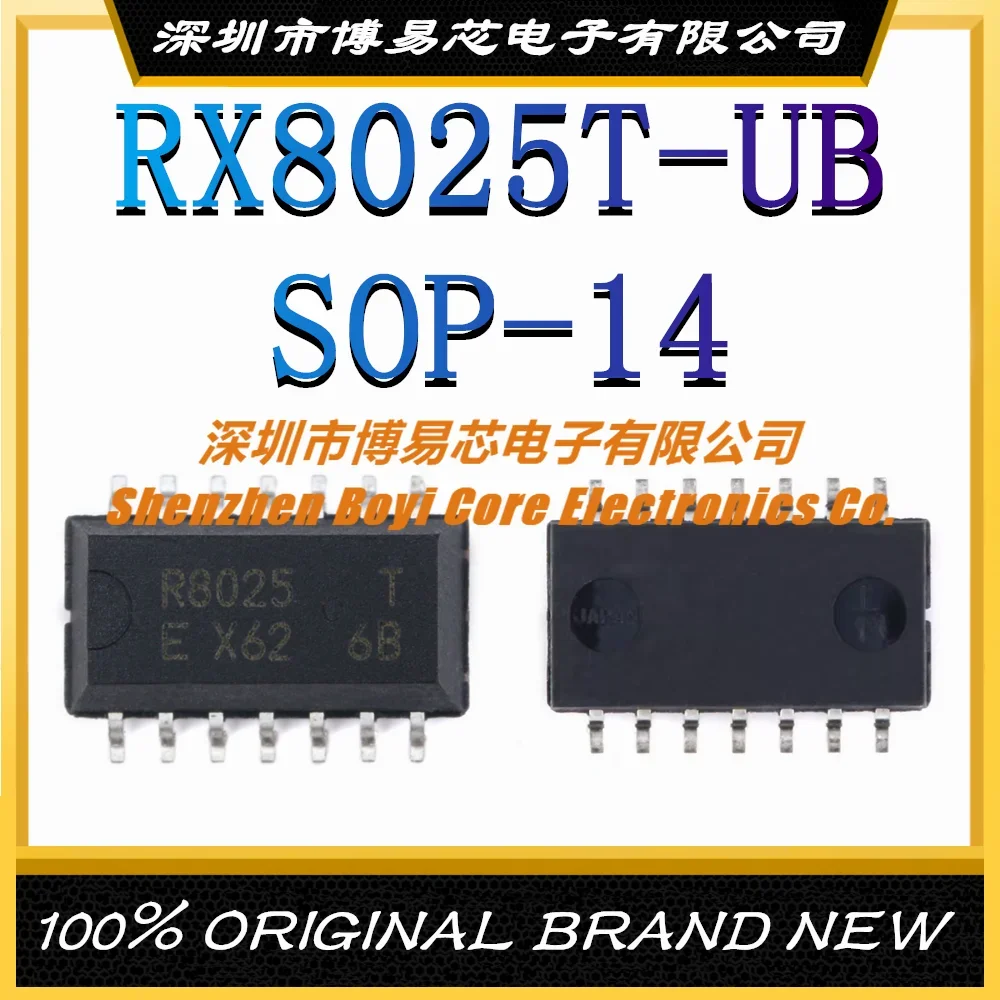 

RX8025T-UB Package SOP-14 New Original Authentic Real-time Clock Chip Industrial Grade IC Chip