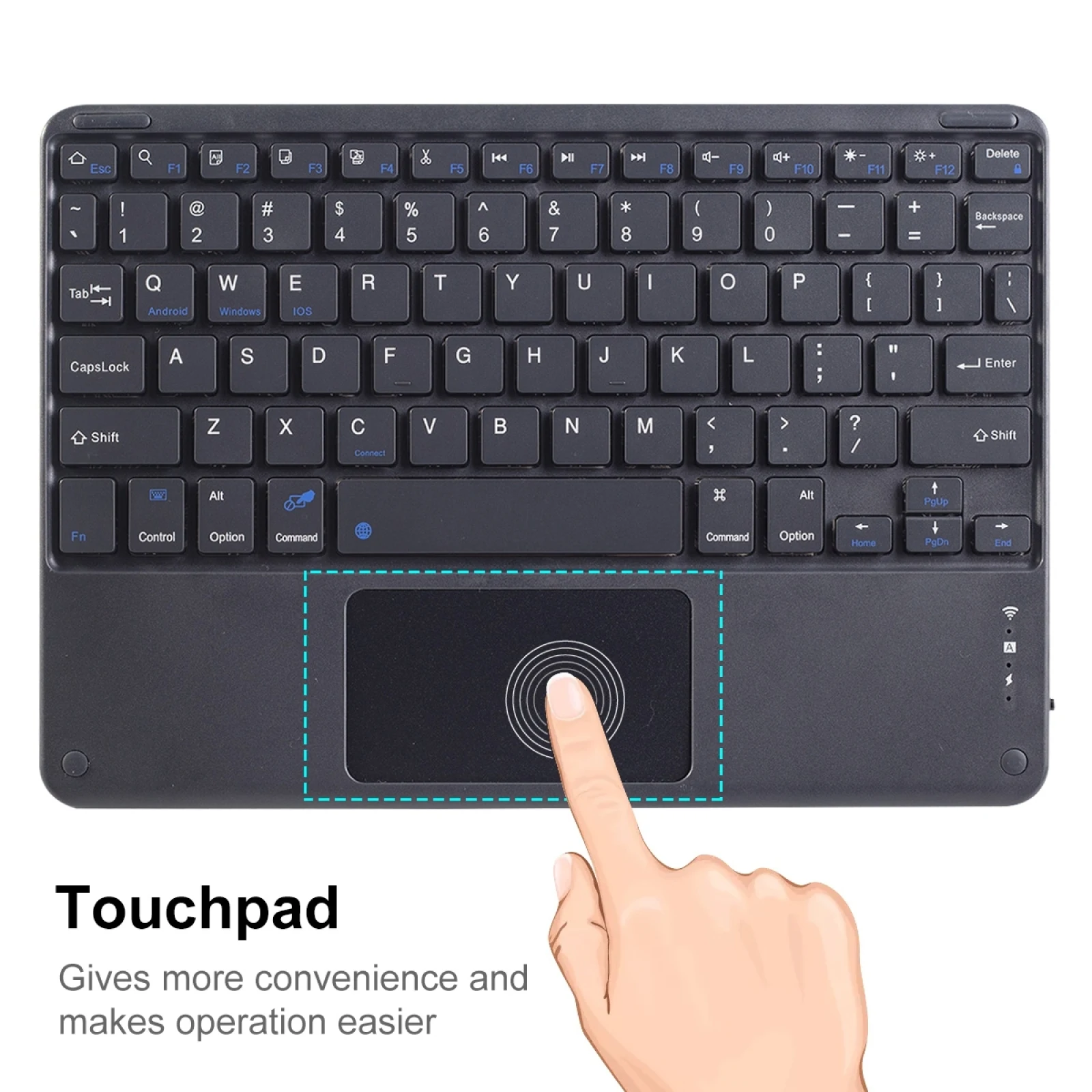 Blackview K1 Universal Portable Bluetooth Wireless Keyboard for Tablet Blackview Keyboard