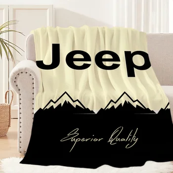 Racing Jeep Plush Blanket 7