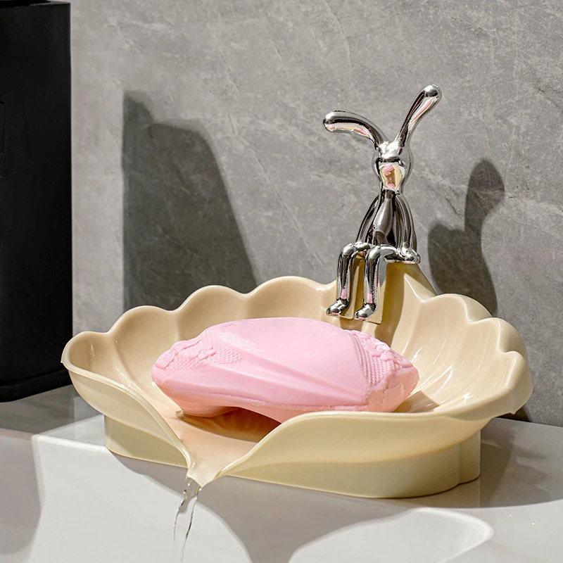 Scatola Di Sapone A Forma Di Conchiglia Naturale 쉘, 비누 바 화장대 테이블 쉘 Portasapone 휴대용