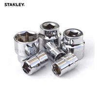 Stanley 1-Pcs 6PT  3/8 Square Drive Sockets Inch Sizes 1/4 5/16 3/8 7/16 1/2 9/16 5/8 3/4 to 13/16  Ratchet Socket Repair Tools 2