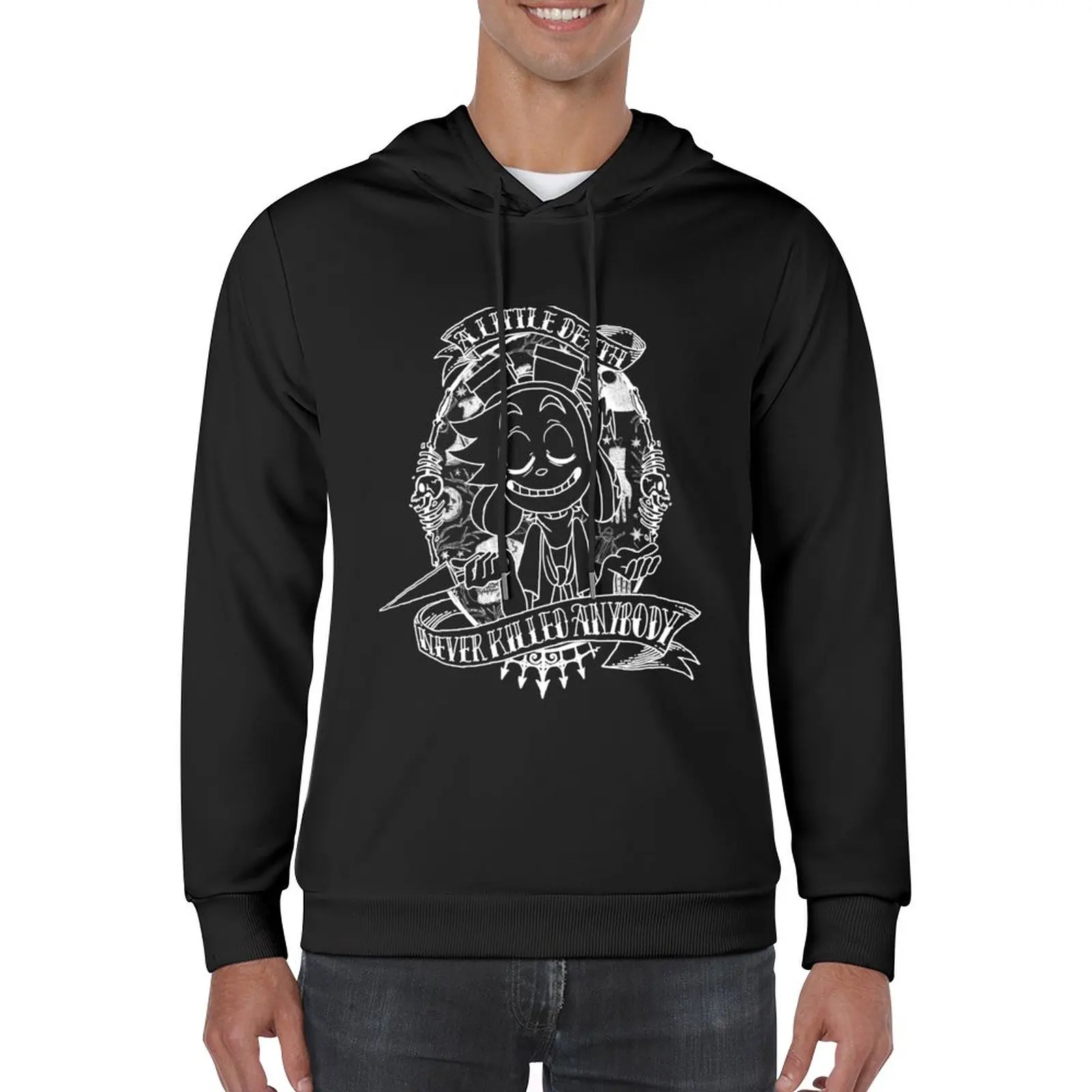 

New A Little Death... [WHITE] Pullover Hoodie men's sweat-shirt men's clothing winter clothes fashion men anime hoodie