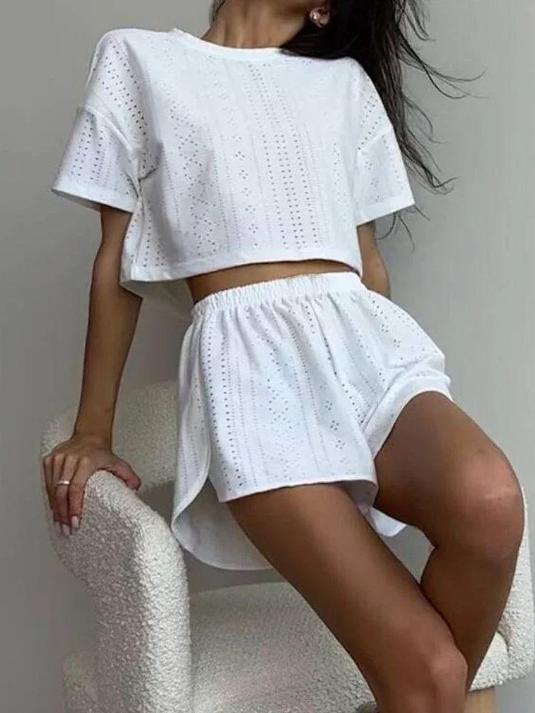 Spring Fashion High Waist A-line Korean Casual Suit Culottes Shorts main image 1
