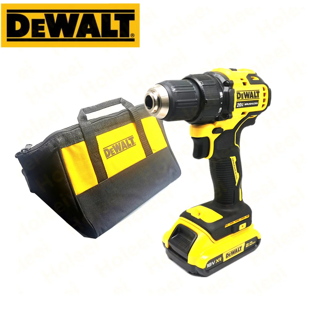 DEWALT 20V Max compact lithium battery brushless electric drill driver