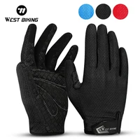 WEST BIKING Cycling Gloves Anti Slip Sports MTB Road Bike Gloves Touch Screen Spring Summer Full/Half Finger Bicycle Gloves 1