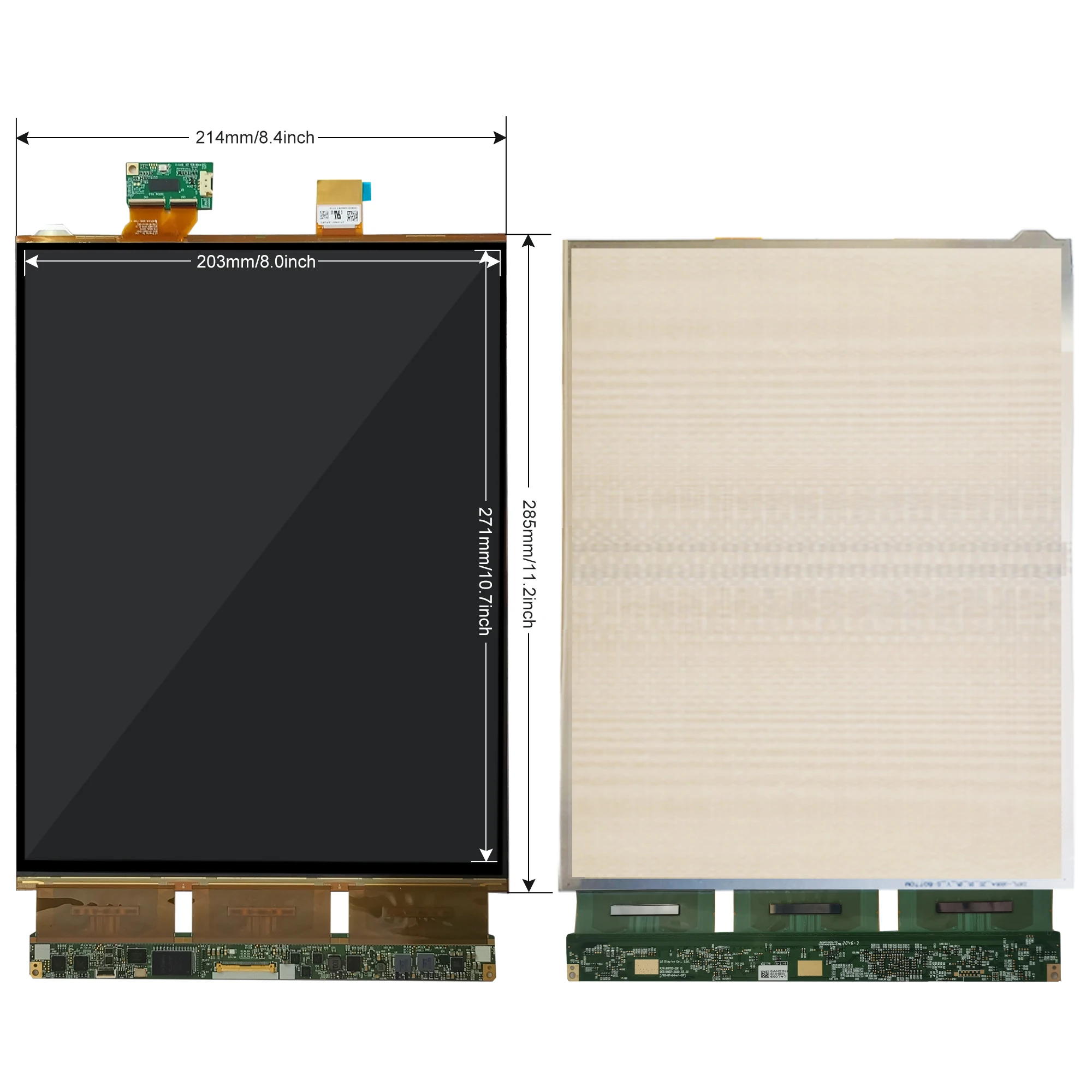 Wisecoo θ  ִ AMOLED ġ ÷ú ũ, OLED  ÷, 60Hz Ʈѷ  , 13.3 ġ, 2K 2048x1536