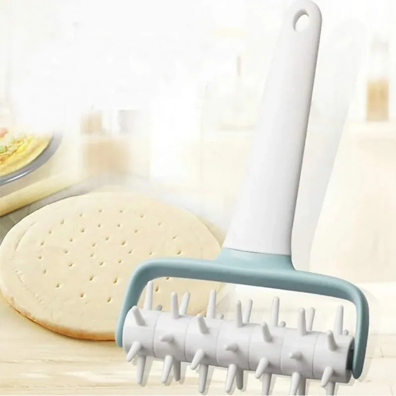 1PC Pizza Dough Punch Roller Needle &ndash;PP Dough Ventilation Tool for Baking Pizza, Bread, and Cookies &ndash; Essential Baking Accessory