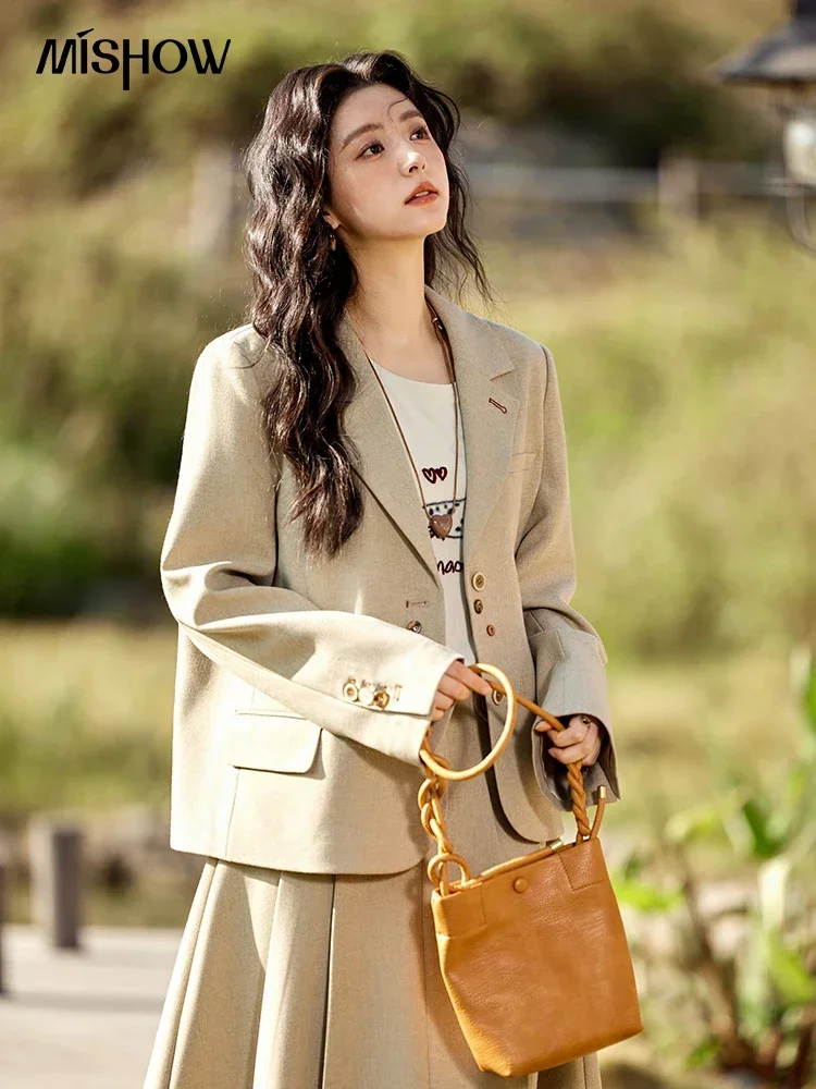 MISHOW Skirt Jacket For Women Separately 2025 Spring New