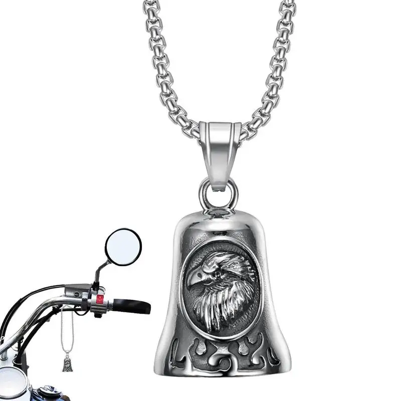 

Retro Vintage Style Motorcycle Guardian Bell Biker Bell Key Chain For Good Luck Motorcycle Riding Guardian Bell Accessories Gift