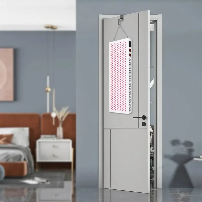 

Factory Custom Led Face Light Therapy 660nm 850nm Near Infrared Led Light Panel Physical Heating with Red Light Therapy Lamp