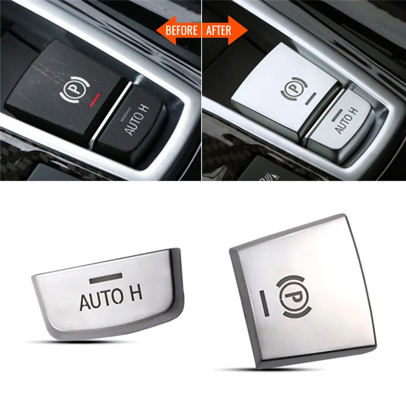 Electronic Parking Brake Switch Auto H Button Replacement For BMW 5 7 ...