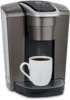 Keurig K-Elite Single-Serve K-Cup Pod Coffee Maker, Brushed Slate, 12 oz. Brew Size 1