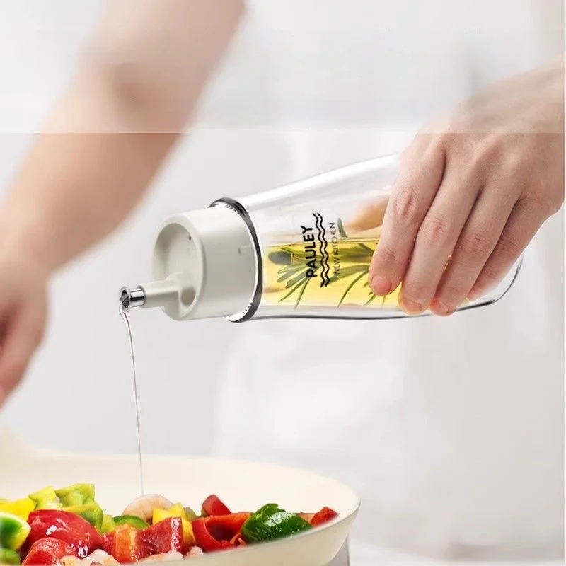 Glass Oil Pot Seasoning Bottle Olive Vinegar Sauce Barbecue Spray Oven Cooking oil spray bottle condiment squeeze bottles seasoning jars