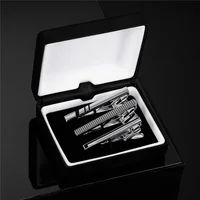 Wed Tie Clips For Men Short Pin Tie Wedding Guests Gifts With Box Tie Clipper To Man Shirt Black Man Cufflinks Fashion Jewelry