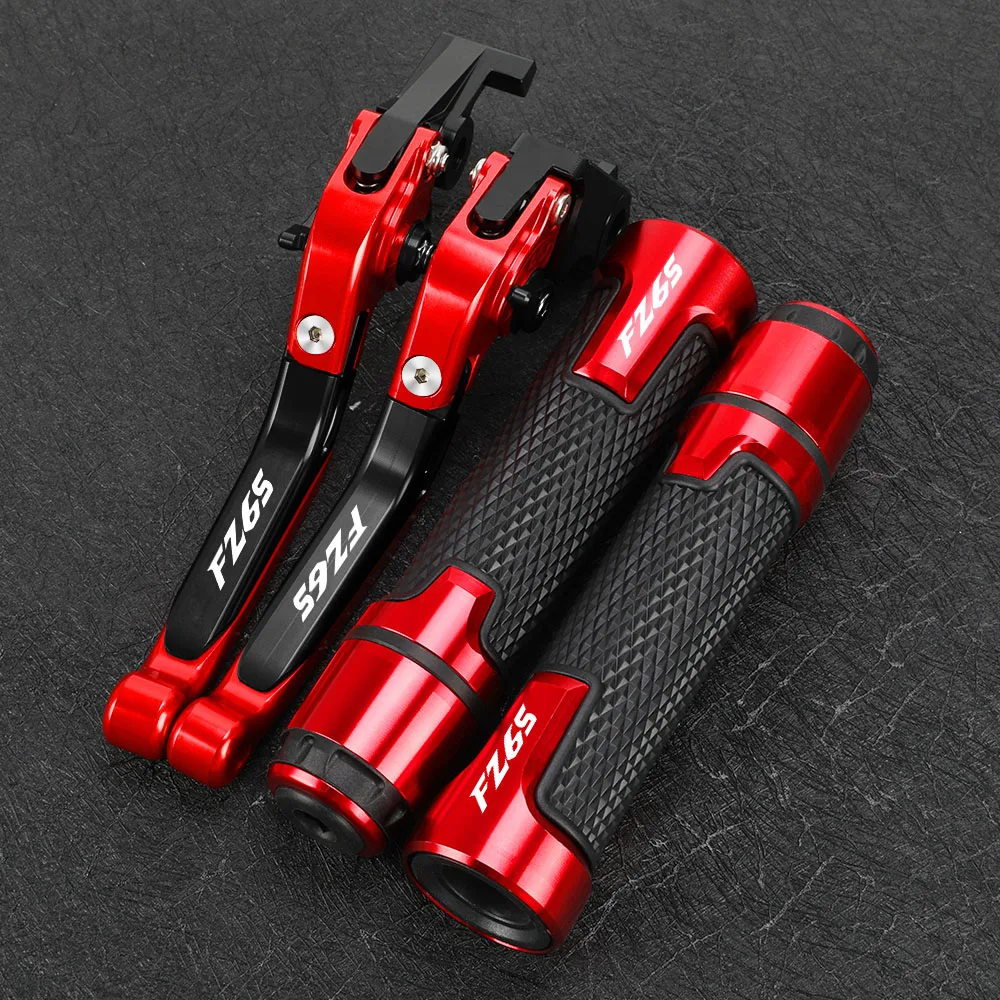 

Folding Extendable CNC Moto Clutch Brake Levers Motorcycle Handbar Grips FOR YAMAHA FZ6S 1998 1999 2000 2001 2002 2003