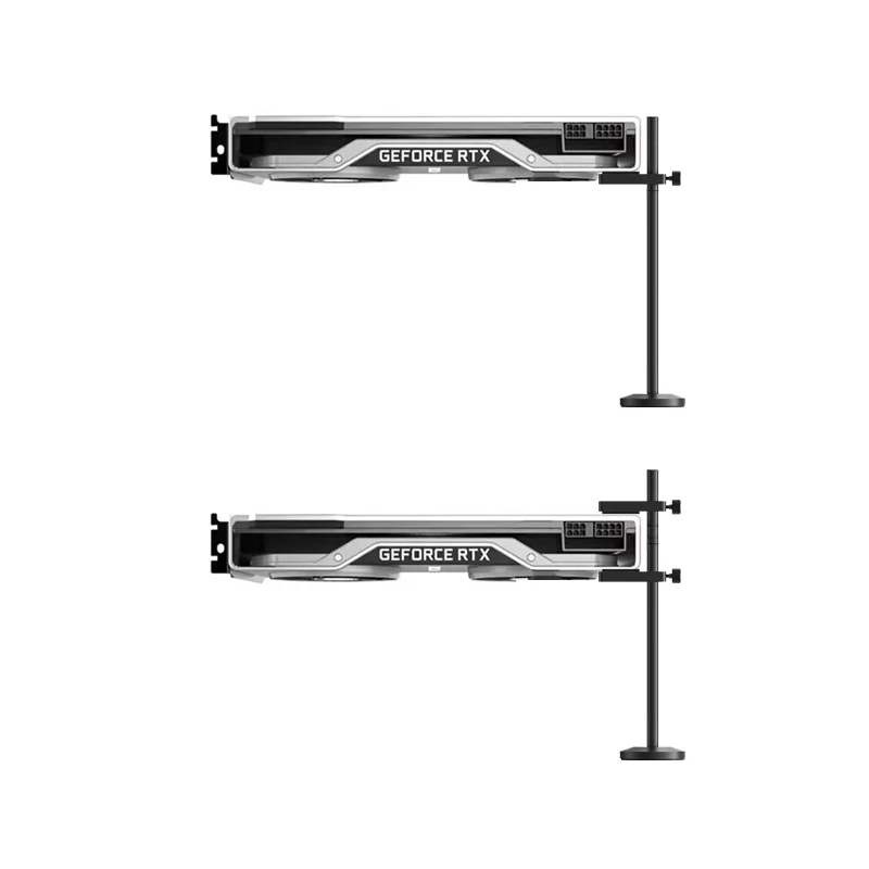 Premium Aluminum Universal Graphics Card Support Bracket