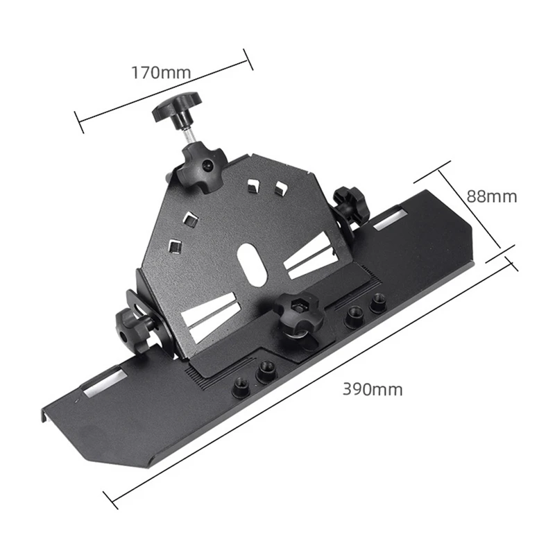 For 125 Type Angle Grinder Chamfer Bracket 45&deg; Chamferer Tool Easy To Use Black A