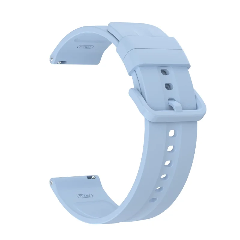 Silicone Sports Strap - Premium Soft Wristband, 22mm