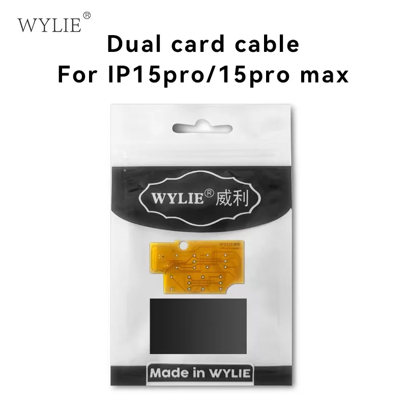 

WYLIE esim convert to sim for iPhone 15 Pro/15 Pro Max Built in dual card stickers Suggested single card more stable