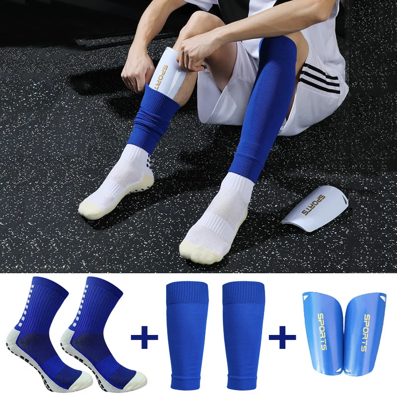 ElasticitySoccerShinAdultsGuardSleevesASoccerSetHightPads