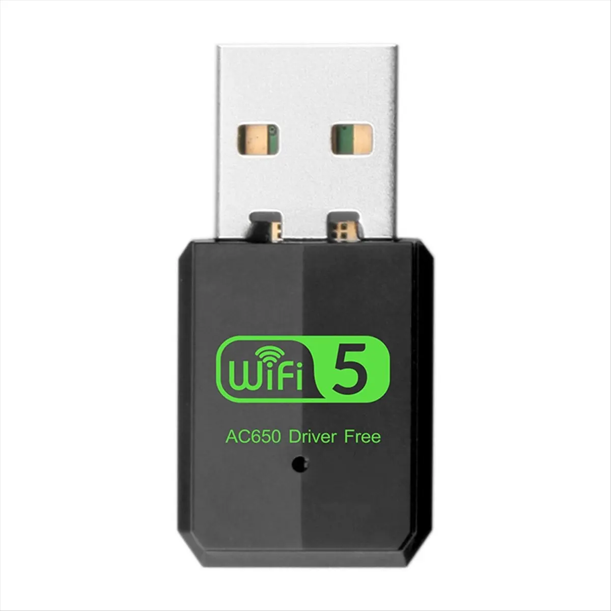 A23G WiFi 5 어댑터 AX600 USB2.0 어댑터 듀얼 밴드 2.4G/5.8Ghz PC 노트북용 네트워크 무선 수신기 10/11 드라이버 무료
