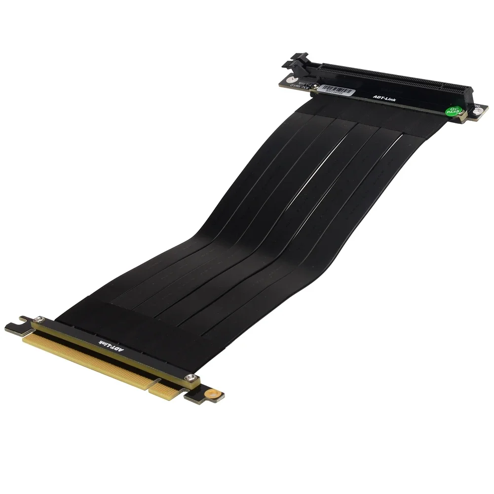 Cabo de Extensão da Placa Gráfica Adt-link Pcie 3.0x16 Placa de Vídeo Antec Coolmaster Adaptador Pcie Vertical Riser Chassi Deepcool - Imagem 6