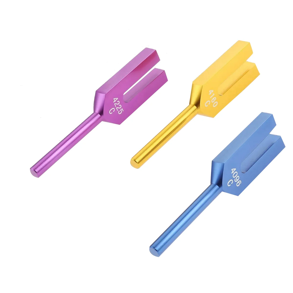 Tuning Forks Set 4096 Hz 4160 Hz 4225 Hz Tuning Forks Set for Sound Healing, Musical Instrument 5