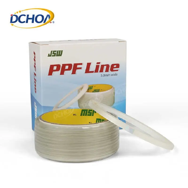 50m PPF 자동차 랩핑 비닐 디자인 커팅 라인 도구 나이프리스 테이프 (비닐 랩핑용 투명 자동차 스티커 테이프 디자인 필름 라인)