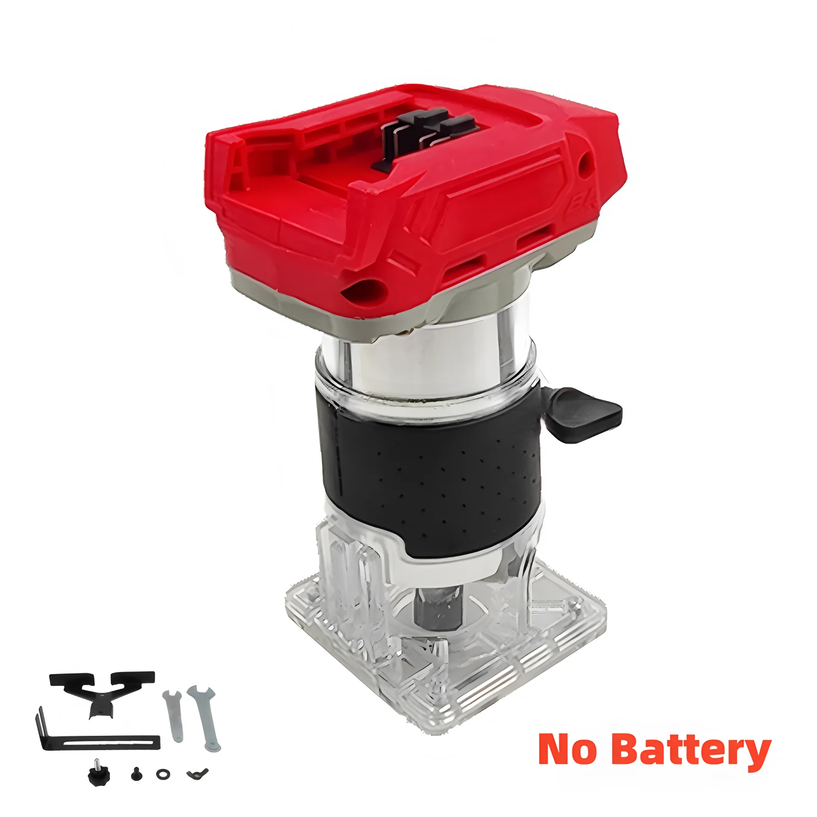 Fit Milwaukee 18V Battery Cordless Brushless Electric Trimmer Wood Trimming Machine Wood Router Milling Engraving Power Tools