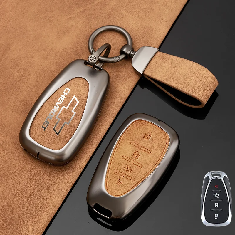 Key Case Cover Key Case Car Key Shell Car Key Case Cover Shell Holder For Chevrolet Chevy Malibu Camaro Cruze Traverse Spark Equinox Sonic Volt Bolt Blazer Onix Sonic