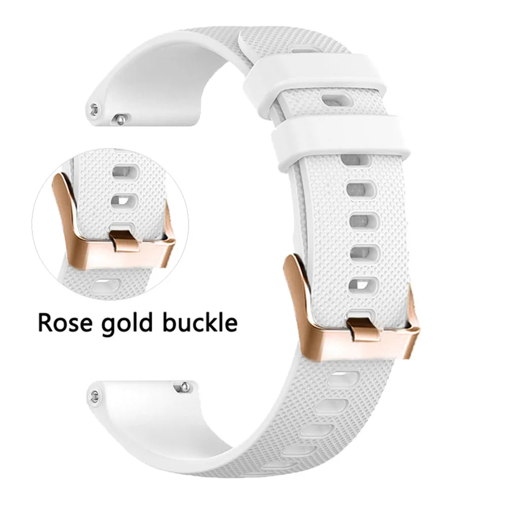 Rose Gold Buckle Bracelet Belt - 20mm Strap