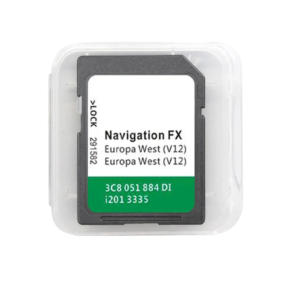Delivery Navigation SD Map 8GB RNS310 V12 VW V12 310 WEST Europe Navigation FX Map Card-UK EU Gps Map Navigation Sd Cards