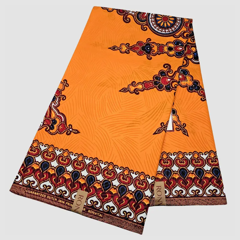 Klassisches Design, indonesischer Super-Java-Wachsblockdruckstoff, afrikanischer Batikstoff, zur Herstellung von Kleidung, Wickeltüchern, Kleidern, 6 Yards. – Detail 14