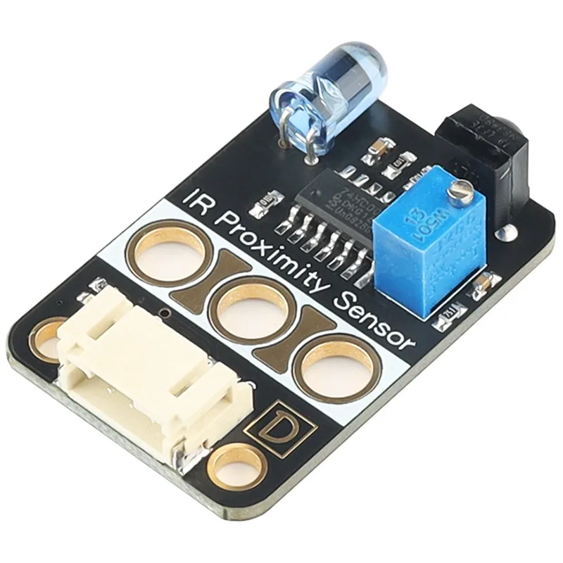 Infrared sensor module, distance sensing, obstacle avoidance smart car compatible with Arduino microbit Lego bricks