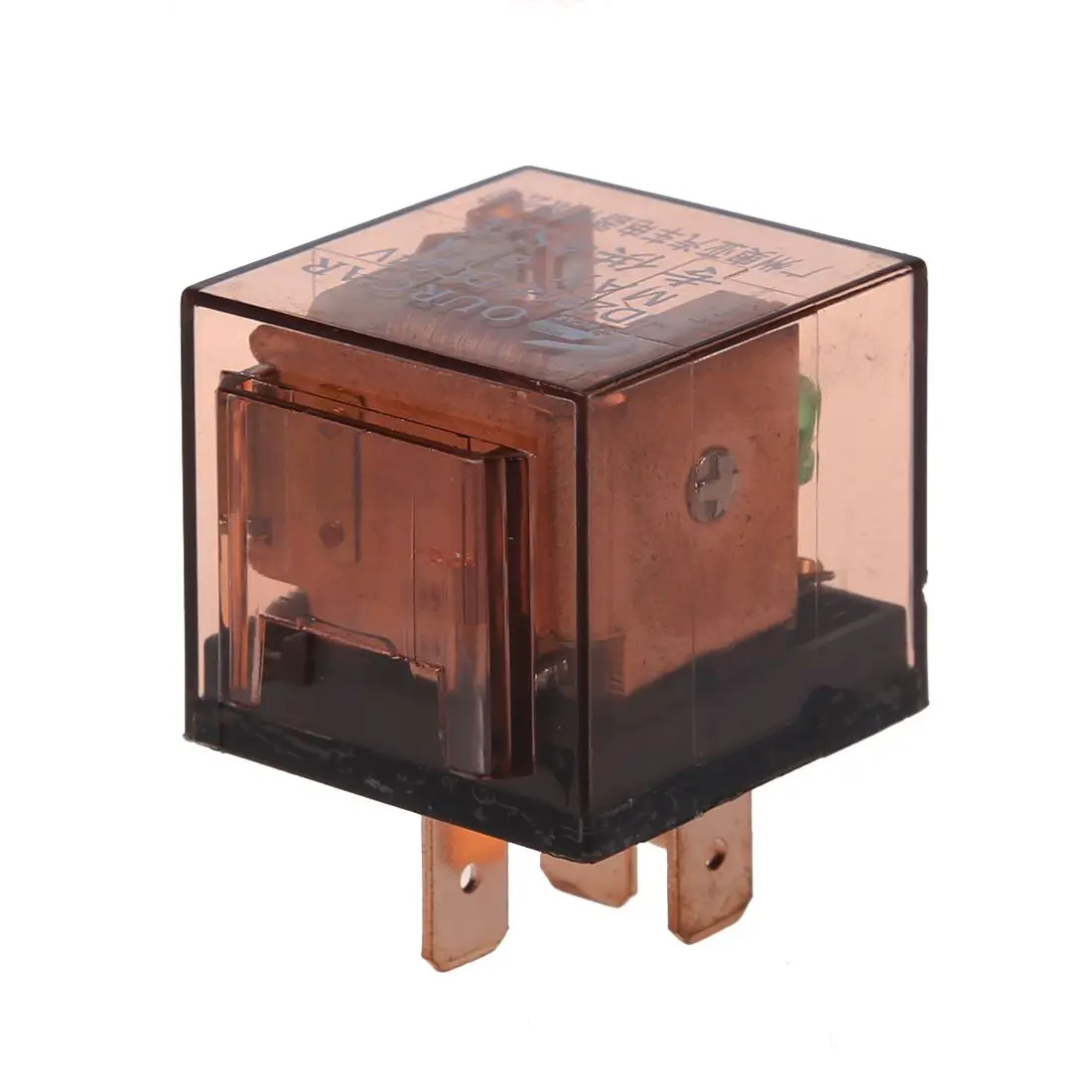 Dc 24V 80A 1No 1Nc Spdt 5 Pin Indicatore Luminoso Verde Relè Per Auto Per Camion Automobilistico