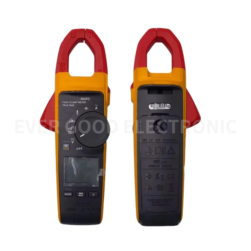 FLUKE 902 FC True RMS Digital Clamp Meter Measure Flame Sensor, 60k ohm ...