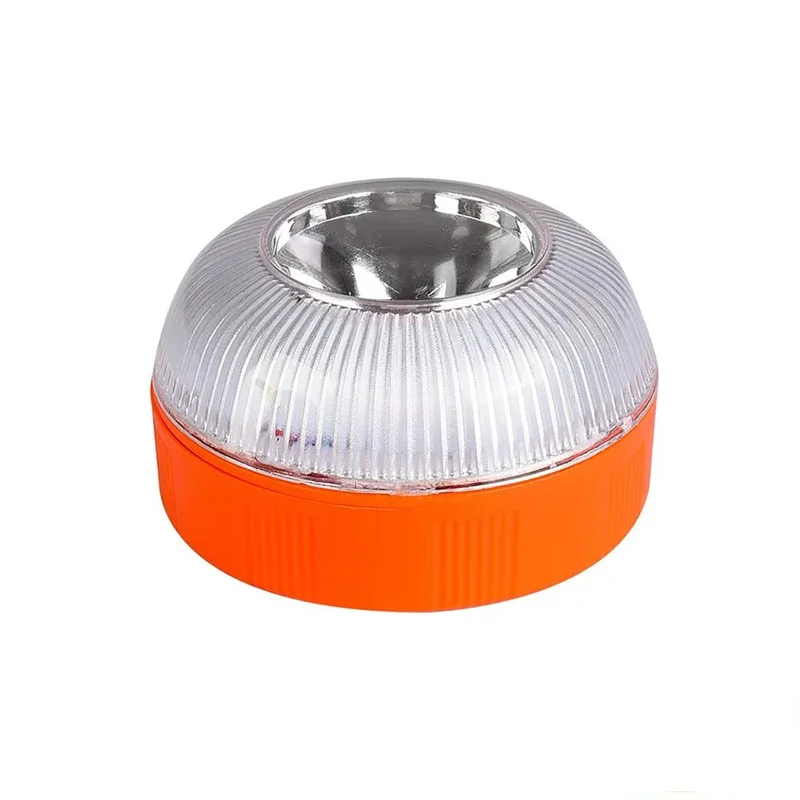 Spanish Car Emergency Light White Light Yellow Flashing Lights Traffic Strong Magnetic Induction Electric