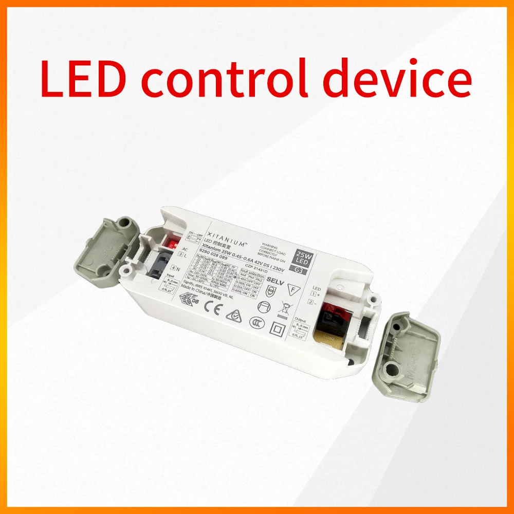 

LED Control Device 15W 0.2-0.35A 25W 0.45-0.6A 42V 230V LED Driver For Philips XITANIUM LED Control Device Drive