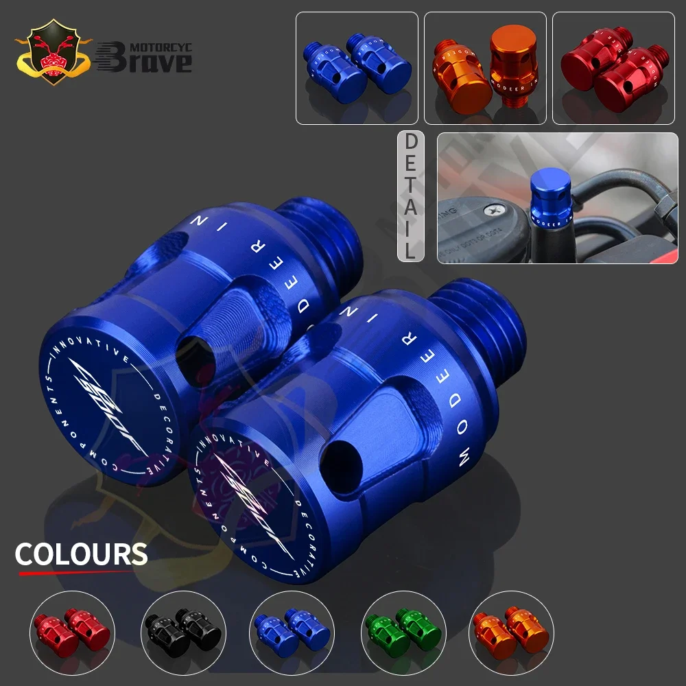 Per Honda Cb500F Cb500X Cb 500X Cb 500F Cb 500F 500X Moto M10 * 1.25 Cnc Alluminio Specchio Foro Spine Viti Bullone Accessori