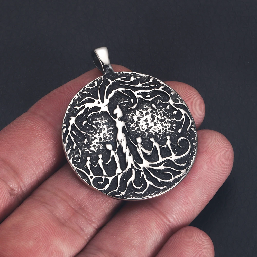 Edelstahl Wikinger Thor Hammer Axt Anhänger für Halskette DIY Zubehör Finden Schmuck Machen Männer Charm Zubehör – Detail 8