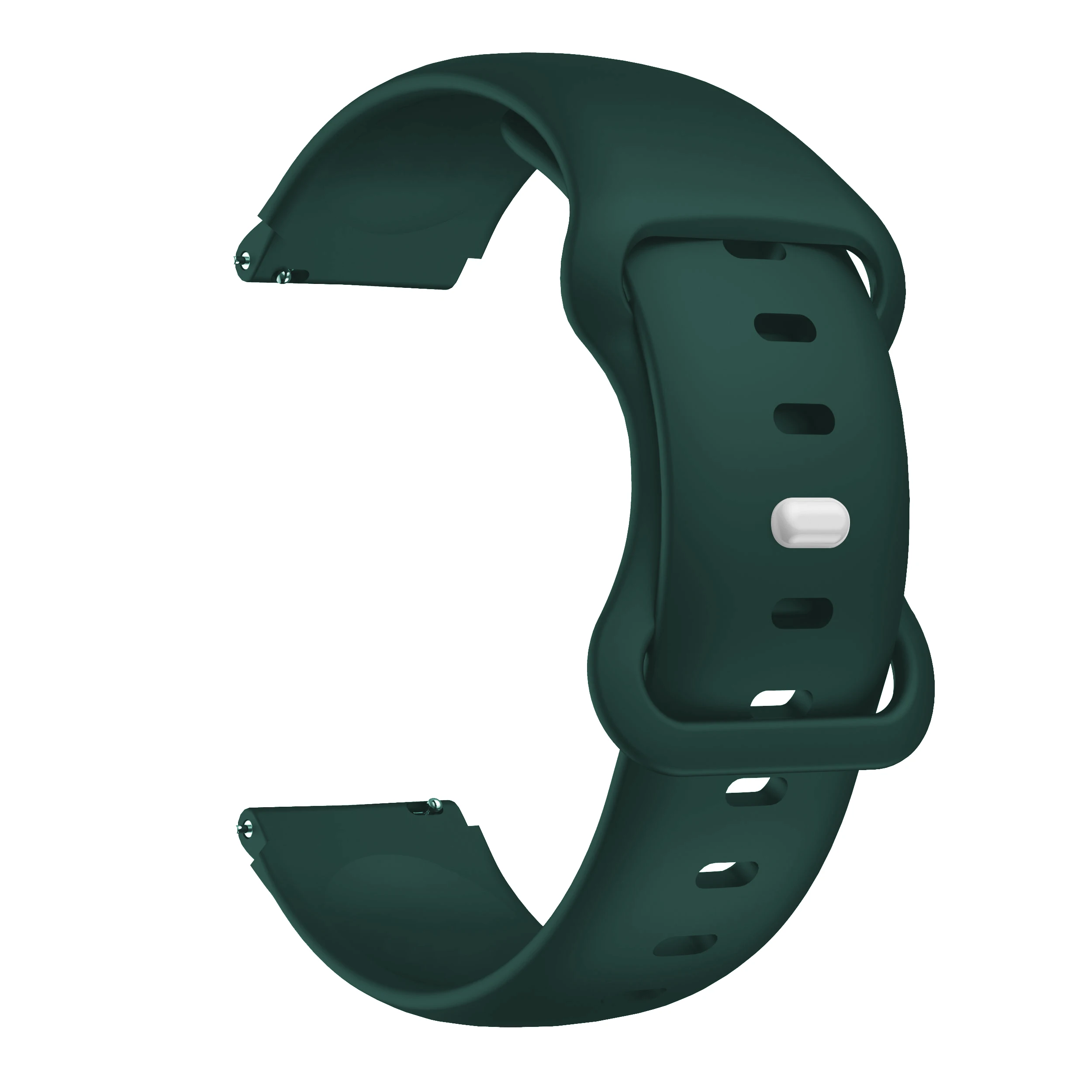 Colorful 18mm Soft Bow Buckle Wristband Strap