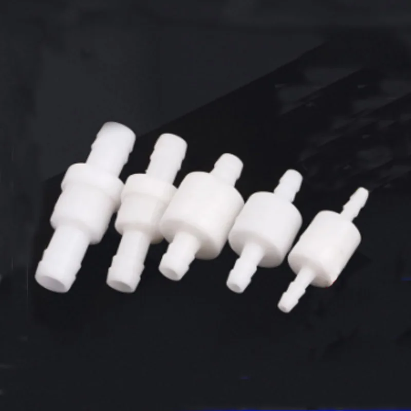 1pc 4/6/8/10/12mm druck typ Kunststoff Rückschlagventil Einweg Pagode Inline Nicht-Rückkehr Gas Flüssigkeit Wasser Flüssigkeit Stopper