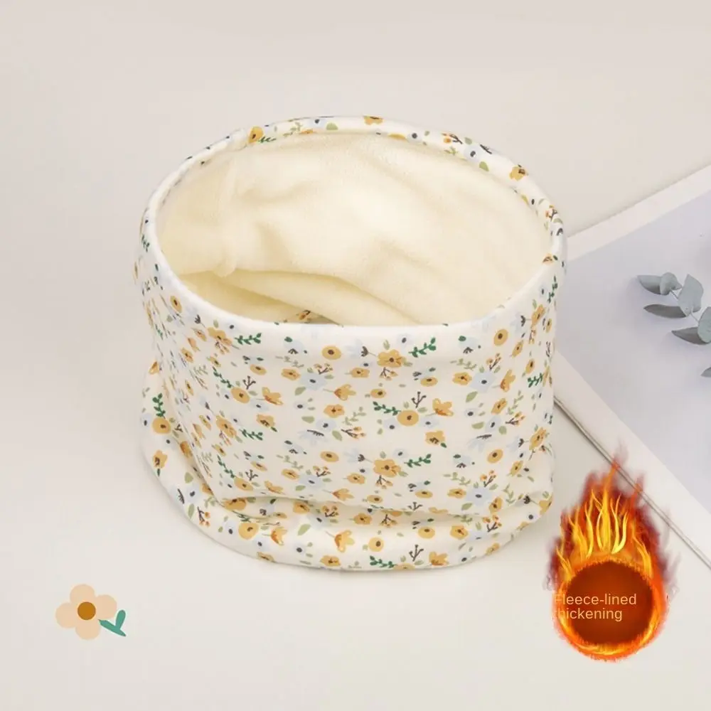 0-16세 어린이용 겨울 목도리 플리스 안감 두꺼운 어린이 목 워머 부드러운 신축성 있는 넥커치프  소년 소녀용