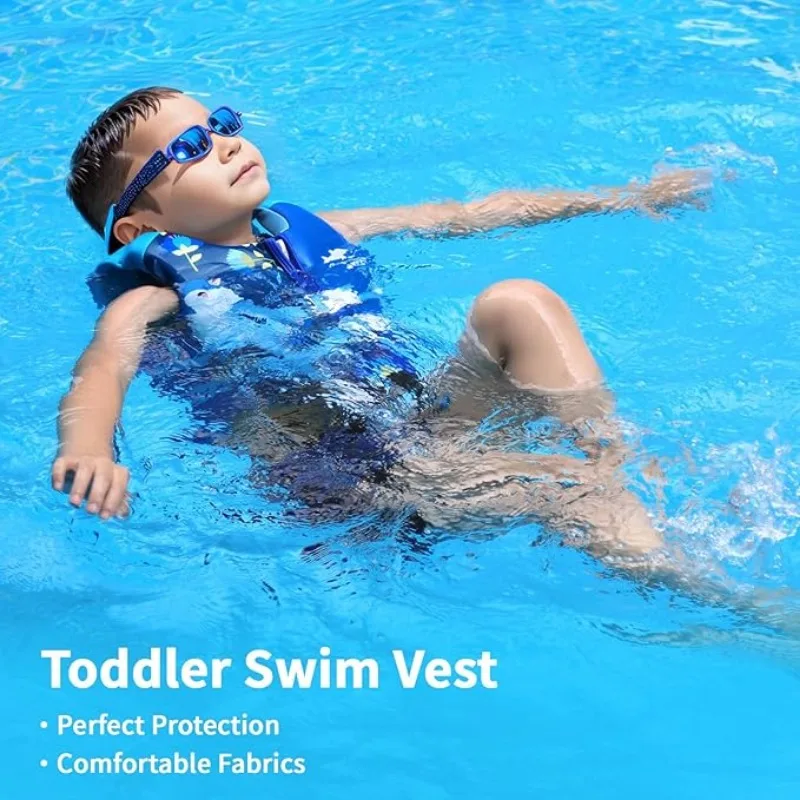 Children Swimming Life Jaket with Adjustable Seat Belt Lightweight Diving Swimming Equipment Life Vests for Children life jacket