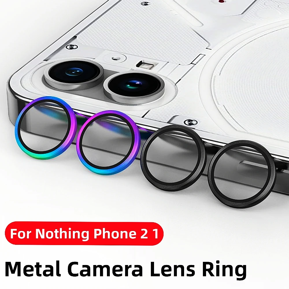 2PCS Aluminum Alloy Camera Ring Glass For Nothing Phone 2 (2) 1 (1