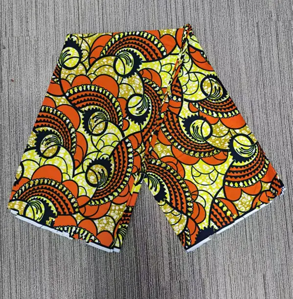 Veritable African Real Wax High Quality Guaranteed Prints Fabric 100% Cotton Soft Nigeria Style Tissu Pagne Ankara Wax Design 1